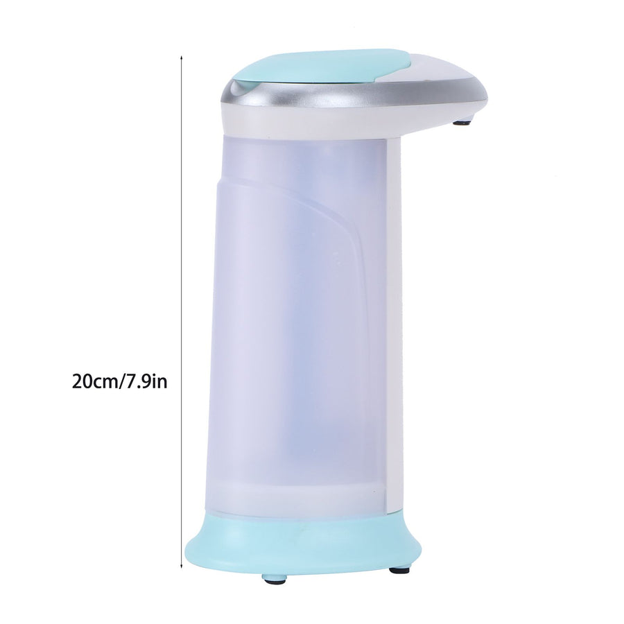 Automatic Soap Dispenser Touchless Sensor Liquid Container for Home Bathroom Toilet Blue