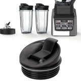 16OZ Flip Sealing Lid Juicer Cup Replacement Parts Fit for NUTRI NINJA Blender Series