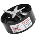 Universal Extractor Cross Blade Replacement Fit for 1000W Juicer Blender Parts Accessories - 45-Degree Angle