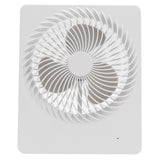 Portable Desktop Fan Mute Desktop USB Charging White Small Fan for Home Office Dormitory - Side View