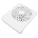 Portable Desktop Fan Mute Desktop USB Charging White Small Fan for Home Office Dormitory - Close-Up Angle