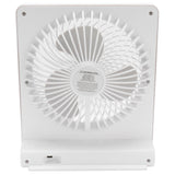 Portable Desktop Fan Mute Desktop USB Charging White Small Fan for Home Office Dormitory