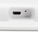 Portable Desktop Fan Mute Desktop USB Charging White Small Fan for Home Office Dormitory - Extra Image