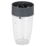 Blender Replacement Parts 24OZ Cup with Replacement Extractor Blade Fit for 600W 900W Blender