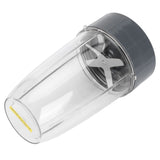 Blender Replacement Parts 24OZ Cup with Replacement Extractor Blade Fit for 600W 900W Blender - Side View