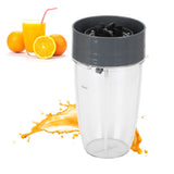 Blender Replacement Parts 24OZ Cup with Replacement Extractor Blade Fit for 600W 900W Blender