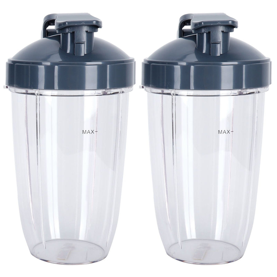 24OZ Transparent Blender Cup Container Lid Set Replacement Fit for 600W/900W Juicer