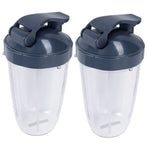 24OZ Transparent Blender Cup Container Lid Set Replacement Fit for 600W/900W Juicer