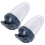 24OZ Transparent Blender Cup Container Lid Set Replacement Fit for 600W/900W Juicer - Close-Up Angle