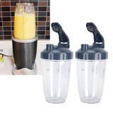 24OZ Transparent Blender Cup Container Lid Set Replacement Fit for 600W/900W Juicer - Extra Image