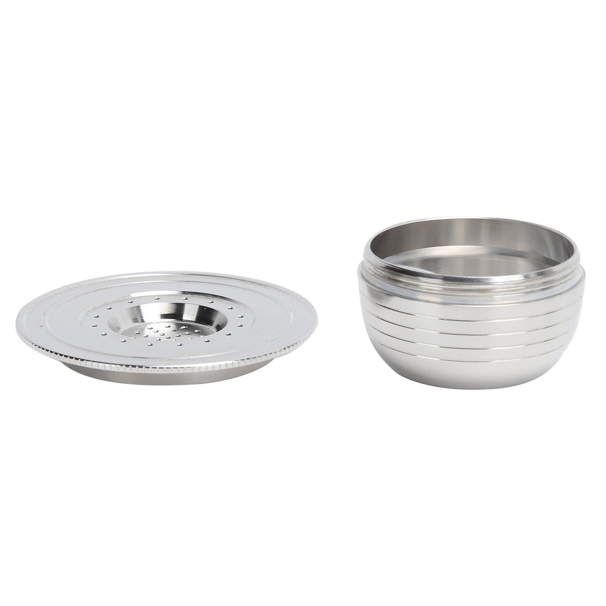 Coffee Capsule Kit with Spoon Brush Gaskets Reusable Coffee Filter Cup Fit for BIALETTI