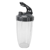 32OZ Blender Cup Cross Blade Holder Flip Lid Juicer Accessories Replacement Parts - Extra Image