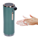 Automatic Hand Soap Dispenser Infrared Induction Liquid Soap Container for Hotel BathroomGreen