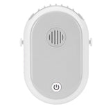 Electric Desktop Fan with 3 Speeds Portable Neck Hanging Aromatherapy Fan USB Charging(White )