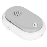 Electric Desktop Fan with 3 Speeds Portable Neck Hanging Aromatherapy Fan USB Charging(White ) - Close-Up Angle
