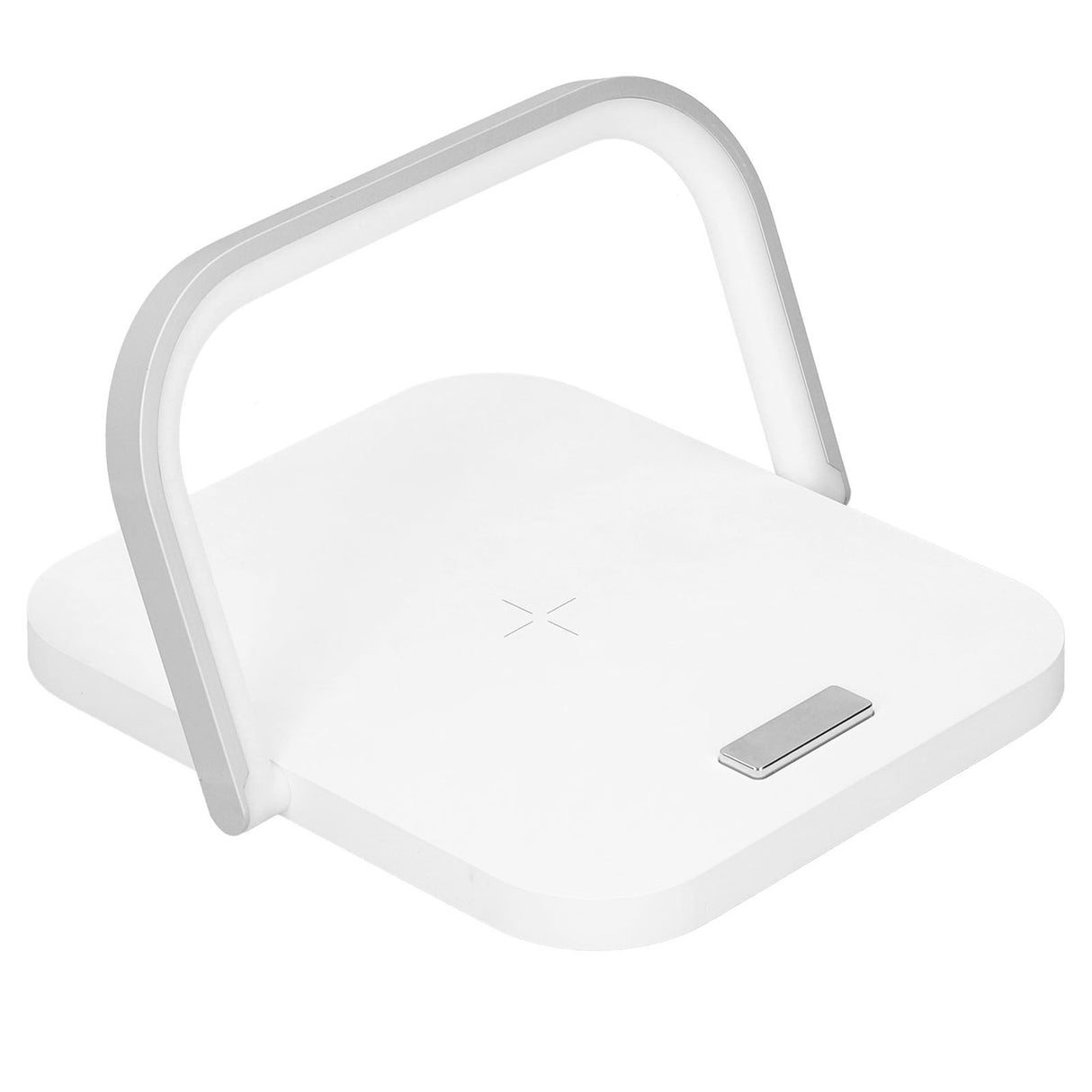 5V Desktop Night Light Multifunction Wireless Quick Charger Phone Stand Holder White
