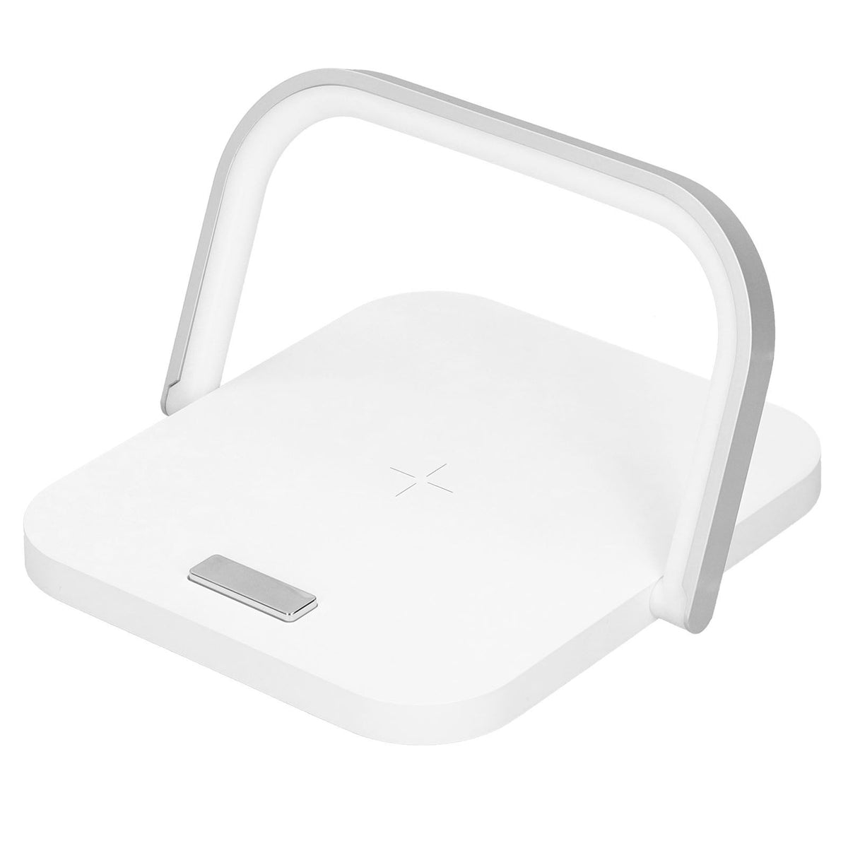 5V Desktop Night Light Multifunction Wireless Quick Charger Phone Stand Holder White