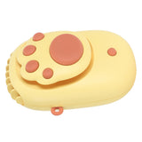 Yellow 3‑Gears Speed Wind Adjustable Electric Fan Cute USB Charging Fan for Bedroom - Extra Image