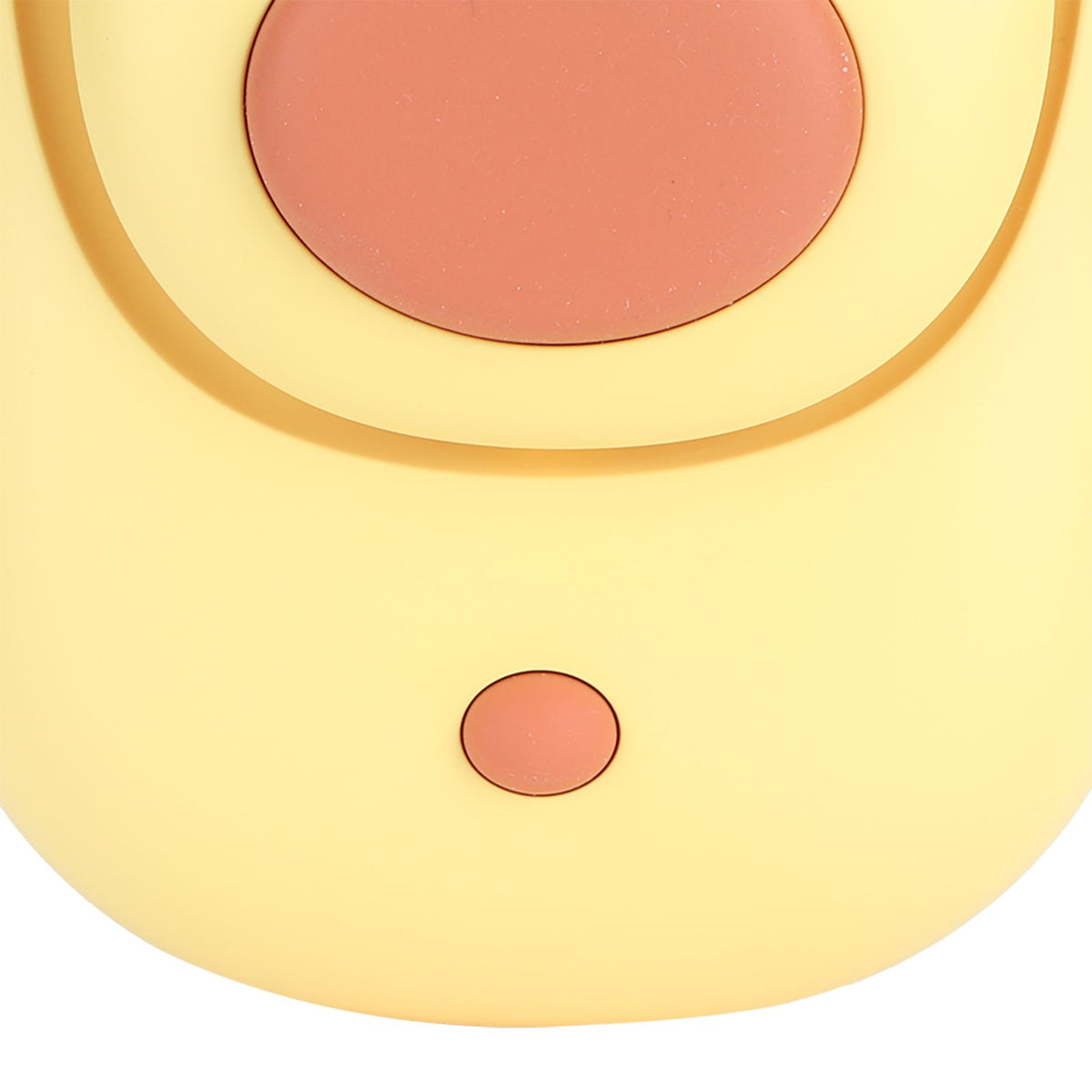 Yellow 3‑Gears Speed Wind Adjustable Electric Fan Cute USB Charging Fan for Bedroom