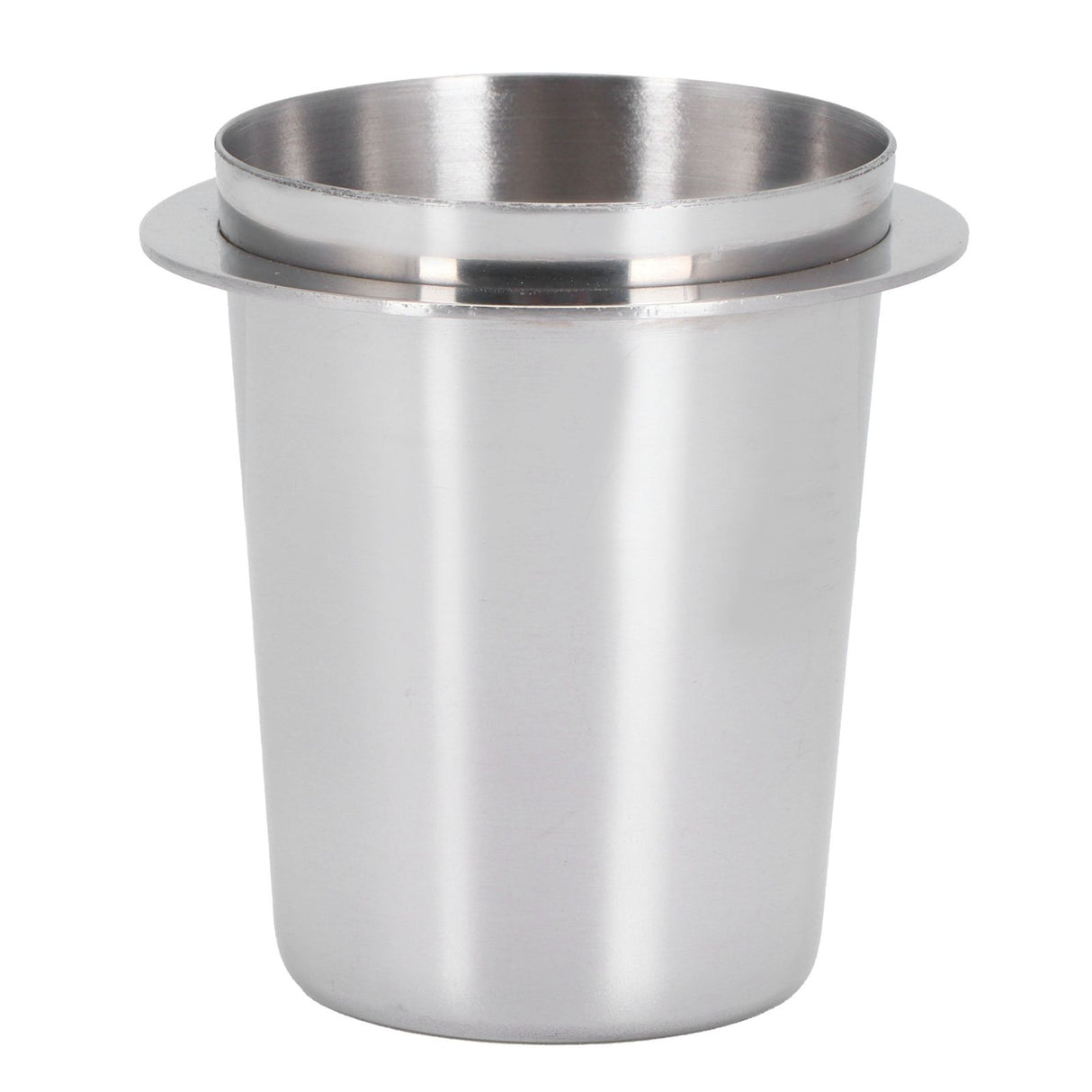 51mm Stainless Steel Coffee Machine Handle Dosing Cup Mug Coffee Powder Feeder Part
