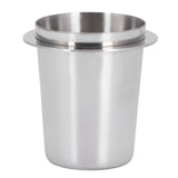 51mm Stainless Steel Coffee Machine Handle Dosing Cup Mug Coffee Powder Feeder Part
