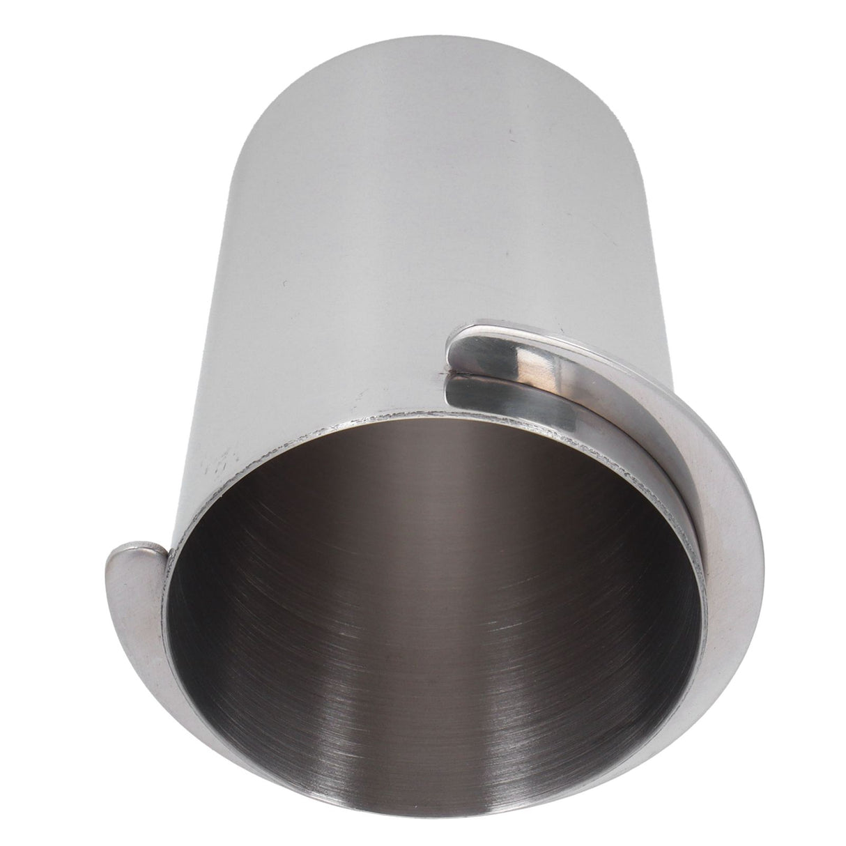 51mm Stainless Steel Coffee Machine Handle Dosing Cup Mug Coffee Powder Feeder Part