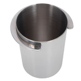 51mm Stainless Steel Coffee Machine Handle Dosing Cup Mug Coffee Powder Feeder Part