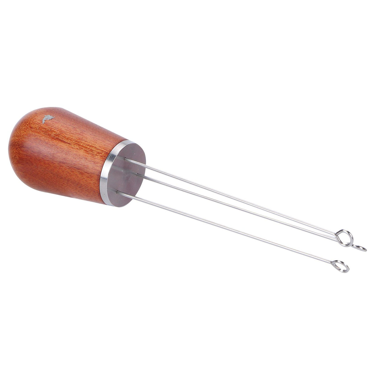 Stainless Steel Needle Type Coffee Powder Distributor Wood Handle Coffee Distribution Tool