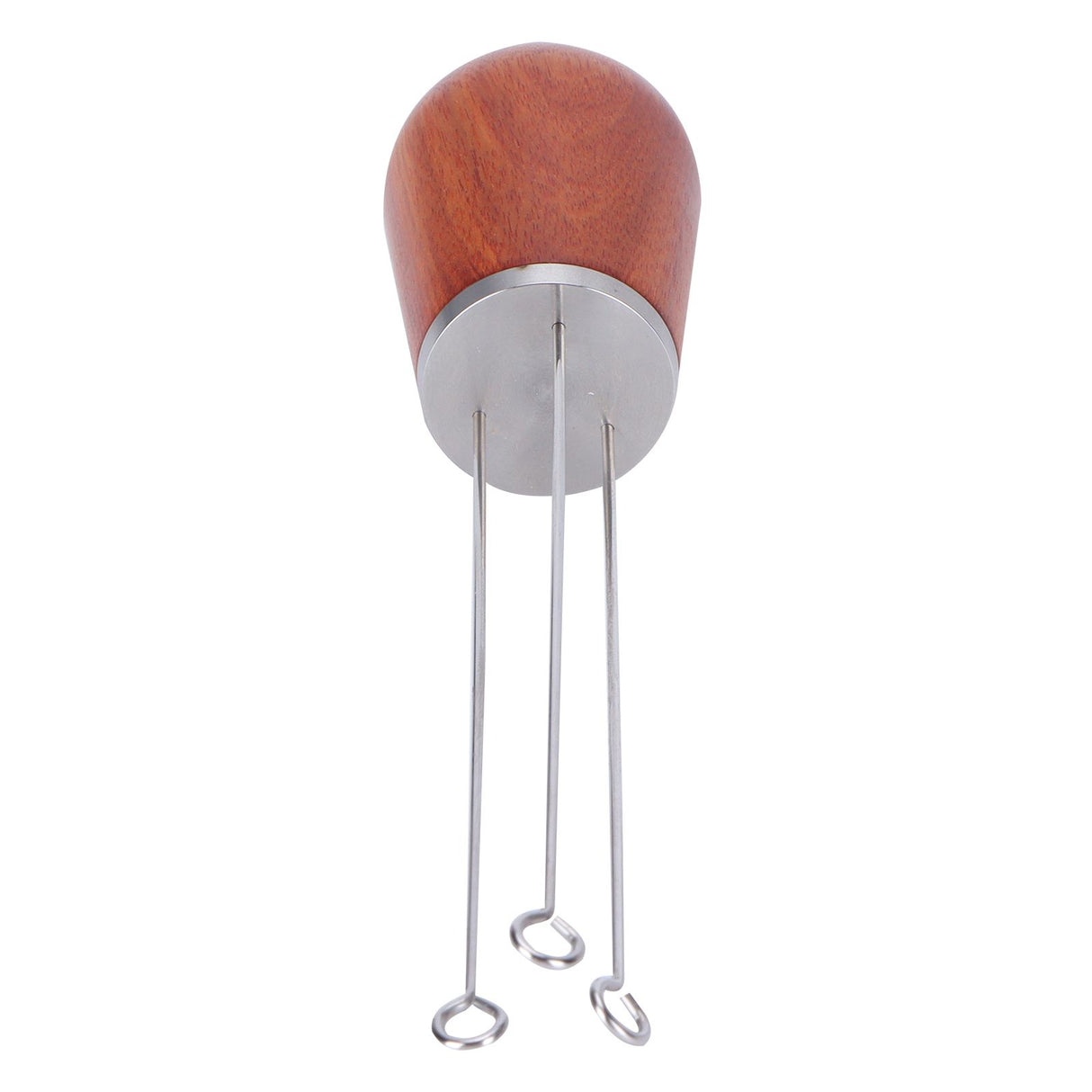 Stainless Steel Needle Type Coffee Powder Distributor Wood Handle Coffee Distribution Tool