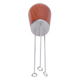 Stainless Steel Needle Type Coffee Powder Distributor Wood Handle Coffee Distribution Tool