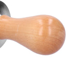 51mm Coffee Tamper Stainless Steel Coffee Powder Press Hammer with Wood Handle Tool