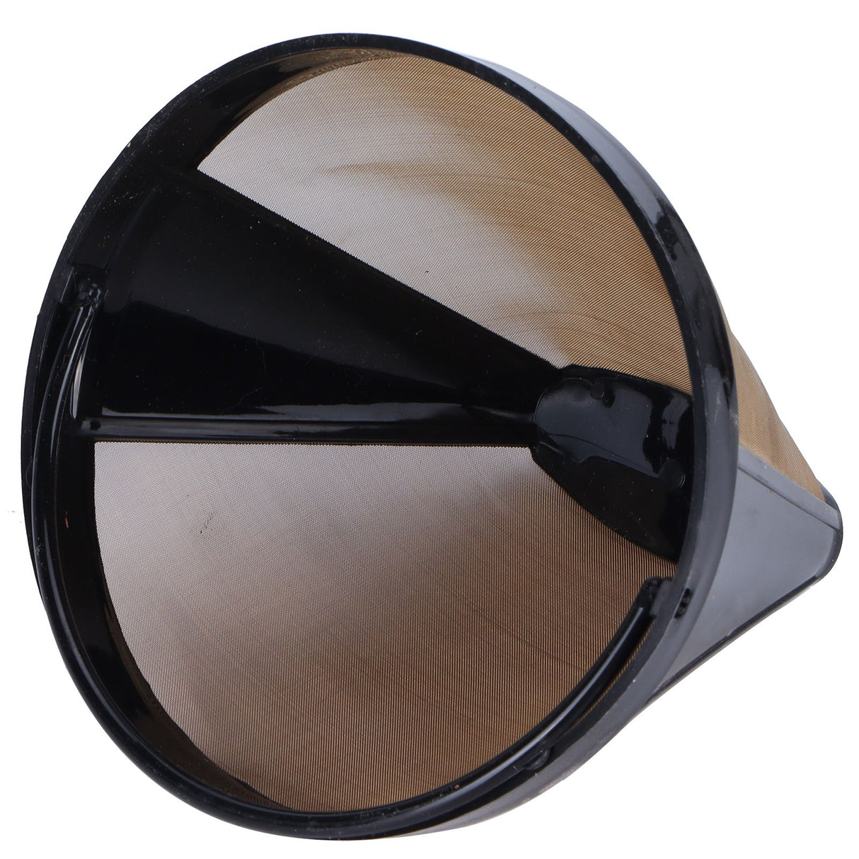 Stainless Steel Coffee Filter Coffee Machine Reusable Cone Coffee Filter Strainer Gold