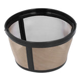 Reusable Coffee Filter Stainless Steel Coffee Machine Filter Fit for Mr. Coffee Machines - Top-Down View