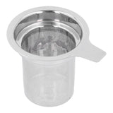 Stainless Steel Tea Filter Infuser Basket Loose Leaf Fine Mesh Tea Strainer Teaware - Front View