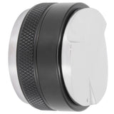 51mm Coffee Distributor 3 Angled Slopes Double Head Adjustable Height Coffee Tamper - Front View