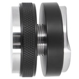 51mm Coffee Distributor 3 Angled Slopes Double Head Adjustable Height Coffee Tamper