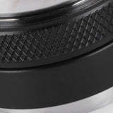 51mm Coffee Distributor 3 Angled Slopes Double Head Adjustable Height Coffee Tamper