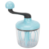 Cream Mixer Whisk Semi Automatic Manual Egg Milk Foam Frother Home Kitchen Accessory Green