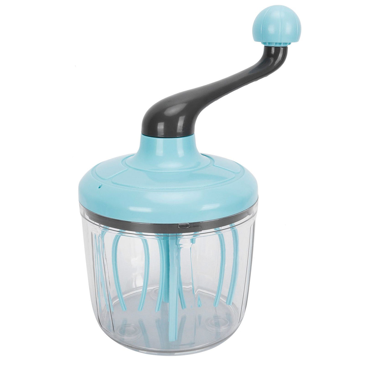 Cream Mixer Whisk Semi Automatic Manual Egg Milk Foam Frother Home Kitchen Accessory Green
