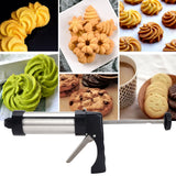 Cookies Biscuits Maker Press Kit Cake Pastry Nozzle Cake Decorating Tools for Kitchen Use