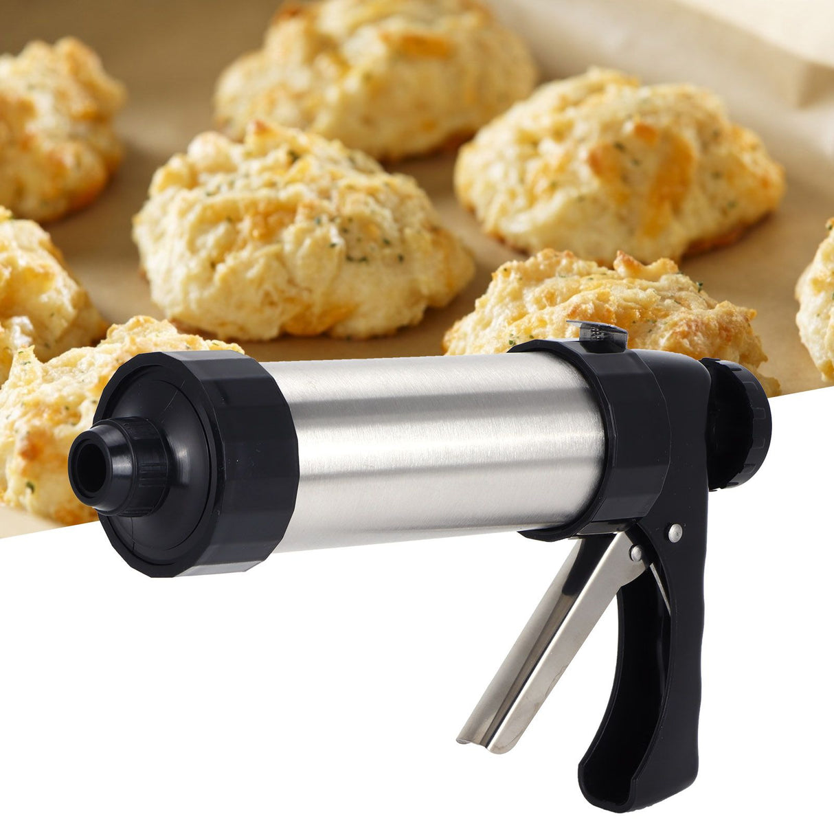 Cookies Biscuits Maker Press Kit Cake Pastry Nozzle Cake Decorating Tools for Kitchen Use