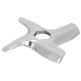 Food Grinding Blade Cross Shaped Grinder Plate Disc Electric Meat Grinder Accessory - Extra Image