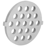Meat Grinder Plate Disc Stainless Steel Grinding Blade Meat Mincer Accessory 8mm - Front View