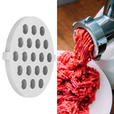 Meat Grinder Plate Disc Stainless Steel Grinding Blade Meat Mincer Accessory 8mm - Extra Image