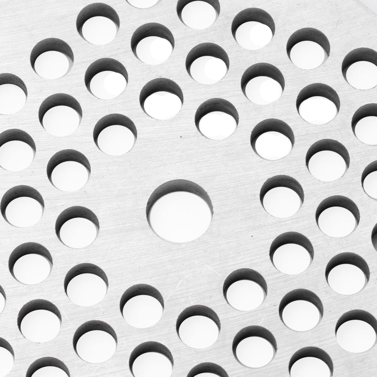 Meat Grinder Plate Disc Iron Base Carbon Steel Grinding Blade Replacement for Mincer Machine
