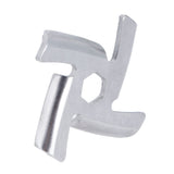 Electric Mincer Blade Stainless Steel Cross Grinding Plate Replacement Accessories - 45-Degree Angle