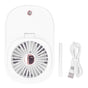90 Degree Folding Electric Fan 2 in1 Portable Humidifying Electric Fan for Home OfficeWhite