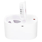 90 Degree Folding Electric Fan 2 in1 Portable Humidifying Electric Fan for Home OfficeWhite