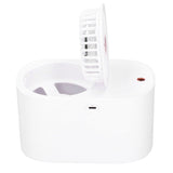 90 Degree Folding Electric Fan 2 in1 Portable Humidifying Electric Fan for Home OfficeWhite - 45-Degree Angle