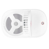 90 Degree Folding Electric Fan 2 in1 Portable Humidifying Electric Fan for Home OfficeWhite